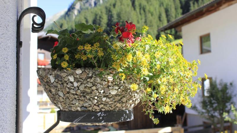 Blick Zum Wasserfall Sankt Leonhard im Pitztal Exterior foto